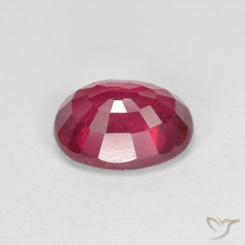 Rubino Rosso medio naturale da 1.94 ct, Ovale, VS