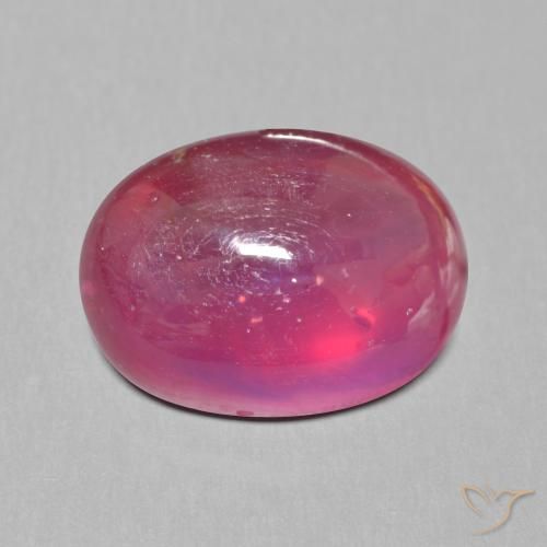 13.54ct Naturale Rosso chiaro Rubino, Ovale, Traslucido