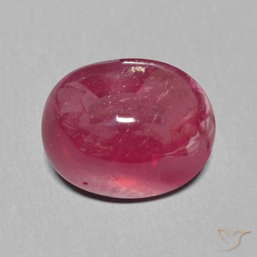 10.44ct Naturale Rosso scuro Rubino, Ovale, Traslucido