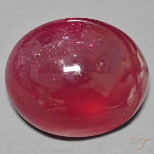 23.10ct Naturale Rosso scuro Rubino, Ovale, Traslucido