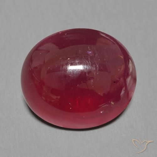16.11ct Naturale Rosso scuro Rubino, Ovale, Traslucido