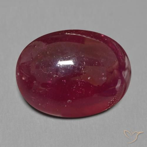 17.33ct Naturale Rosso scuro Rubino, Ovale, Traslucido