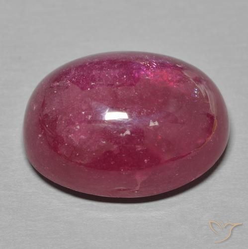 Rubino Vino Rosso Profondo naturale da 18.86 ct, Ovale, Traslucido