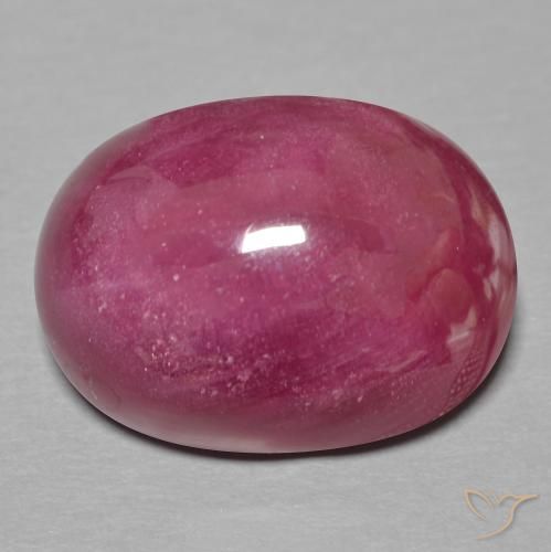 19.48ct Naturale Rosso scuro Rubino, Ovale, Traslucido