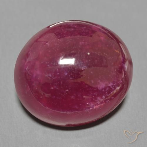 18.94ct Naturale Rosso scuro Rubino, Ovale, Traslucido