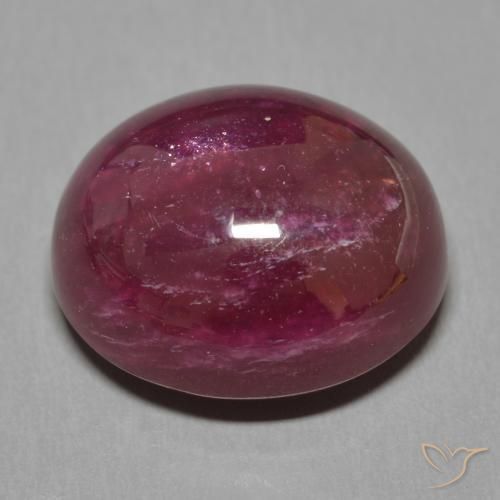 Rubino Rosso scuro naturale da 18.94 ct, Ovale, Traslucido