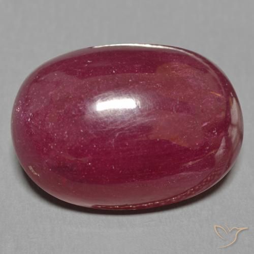 17.16ct Naturale Rosso scuro Rubino, Ovale, Traslucido