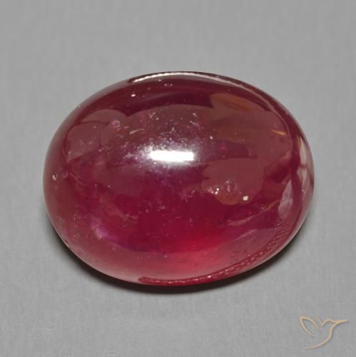 22.73ct Naturale Rosso scuro Rubino, Ovale, Traslucido