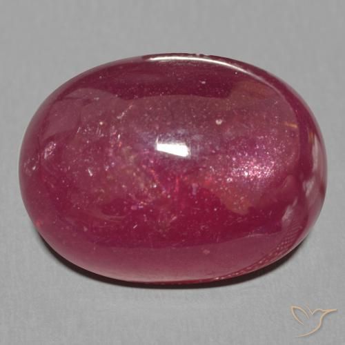 13.94ct Naturale Rosso scuro Rubino, Ovale, Traslucido
