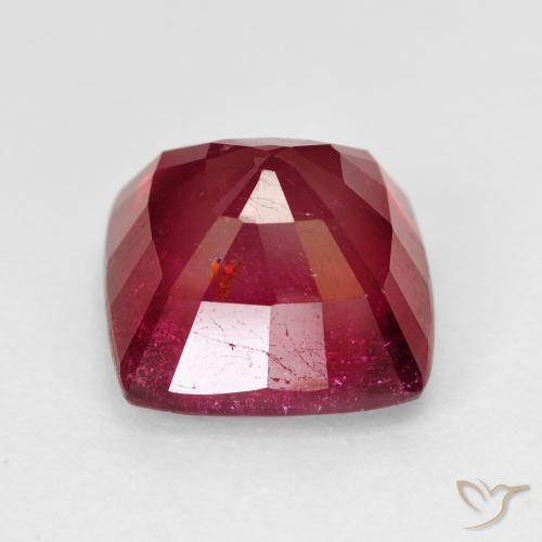 Rubino Rosso scuro naturale da 7.12 ct, Cuscino, VS
