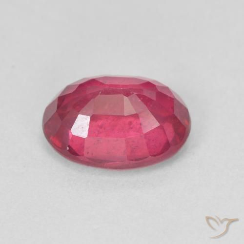 Rubino Rosso medio naturale da 1.91 ct, Ovale, VS