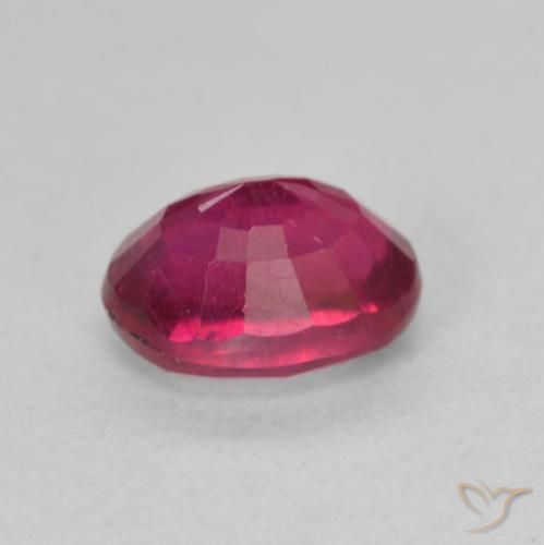 Rubino Rosso chiaro naturale da 1.43 ct, Ovale, VS