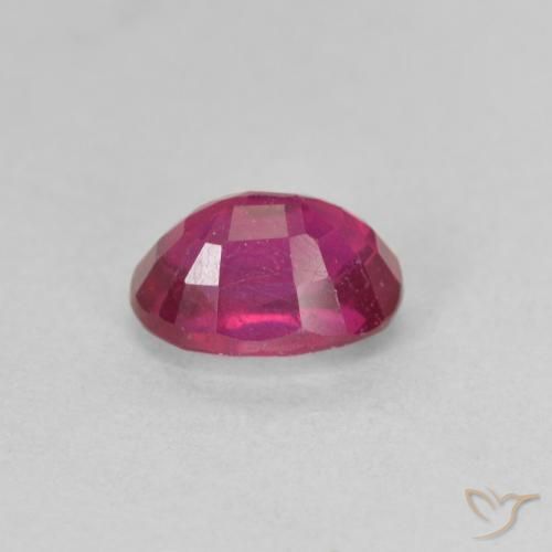 Rubino Rosso chiaro naturale da 1.39 ct, Ovale, VS