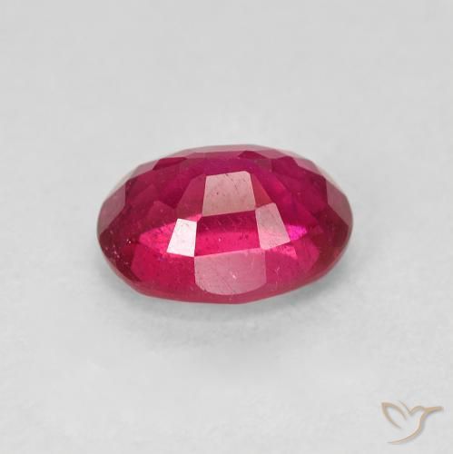 Rubino Rosso chiaro naturale da 1.71 ct, Ovale, VS
