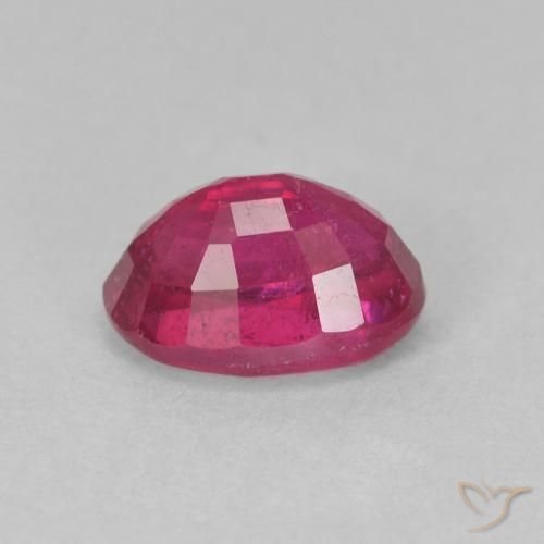 Rubino Rosso chiaro naturale da 1.30 ct, Ovale, VS-SI