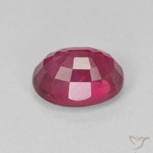 Rubino Rosso medio naturale da 2.17 ct, Ovale, VS-SI