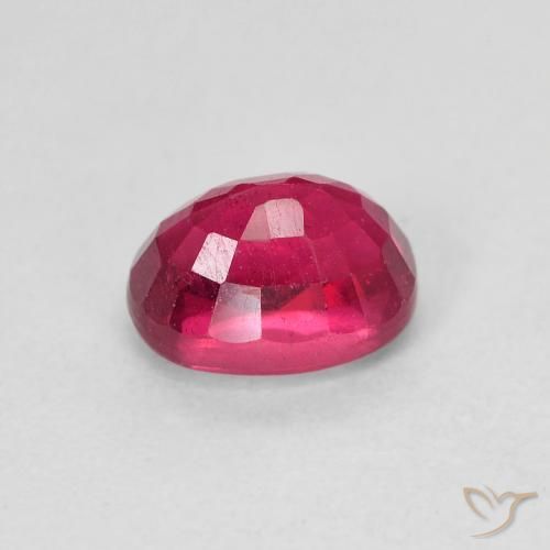 Rubino Rosso medio naturale da 1.50 ct, Ovale, VS