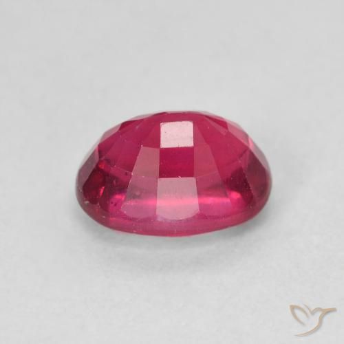 Rubino Cremisi Profondo naturale da 2.17 ct, Ovale, VS