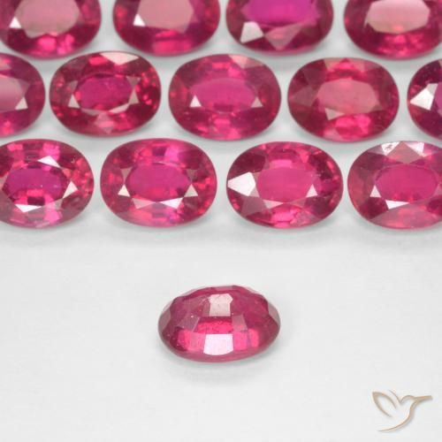 Rubino Rosso chiaro naturale da 1.89 ct, Ovale, VS
