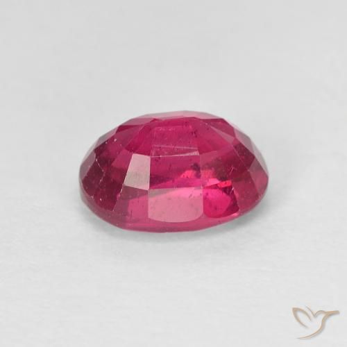 Rubino Rosso chiaro naturale da 1.81 ct, Ovale, VS