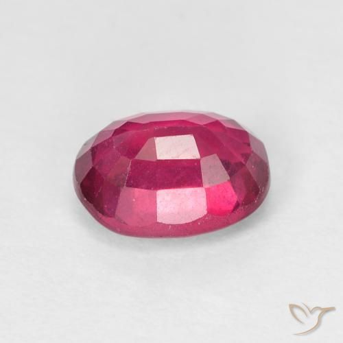 Rubino Rosso chiaro naturale da 2.04 ct, Ovale, VS