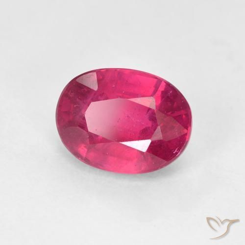 Rubino marmellata rossa naturale da 1.88 ct, Ovale, VS