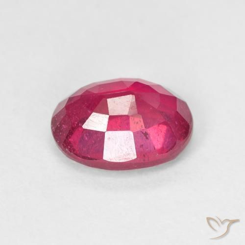 Rubino Rosso chiaro naturale da 1.94 ct, Ovale, VS