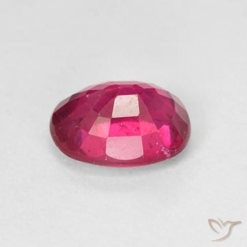 Rubino Rosso chiaro naturale da 1.86 ct, Ovale, VS
