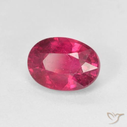 Rubino Rosso chiaro naturale da 1.94 ct, Ovale, VS