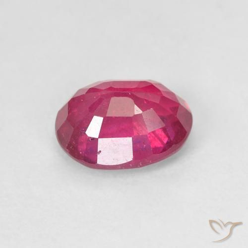 Rubino Rosso chiaro naturale da 1.80 ct, Ovale, VS