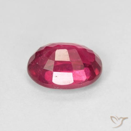 Rubino Rosso chiaro naturale da 1.85 ct, Ovale, VS