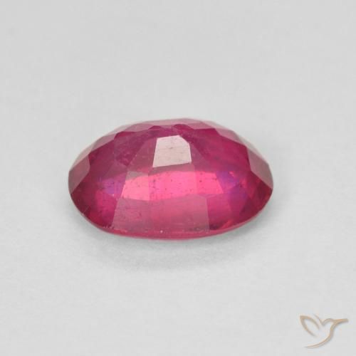Rubino Rosso chiaro naturale da 1.57 ct, Ovale, VS-SI