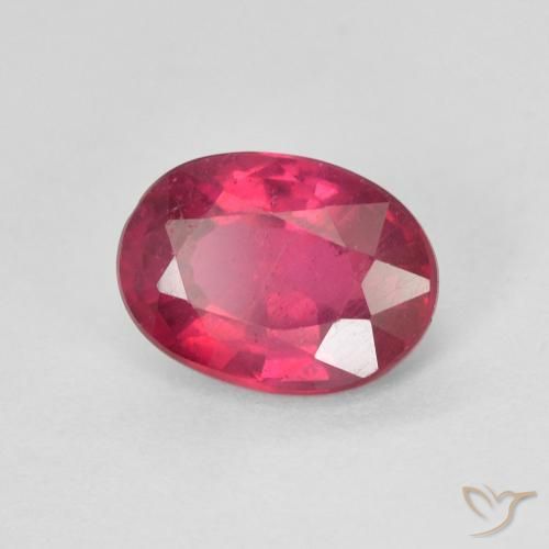 Rubino Rosso chiaro naturale da 1.73 ct, Ovale, VS-SI
