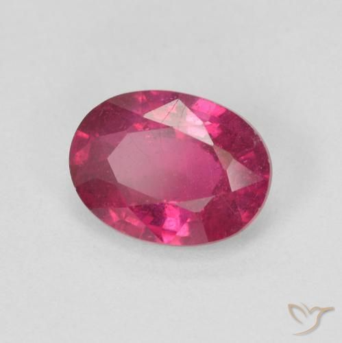Rubino Rosso chiaro naturale da 1.65 ct, Ovale, VS-SI