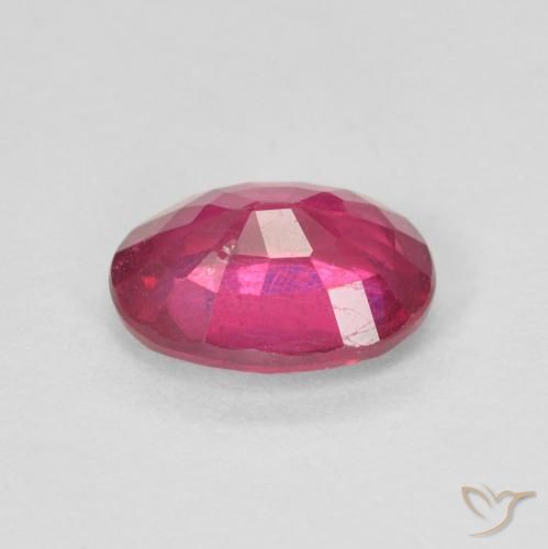 Rubino Rosso chiaro naturale da 1.65 ct, Ovale, VS-SI