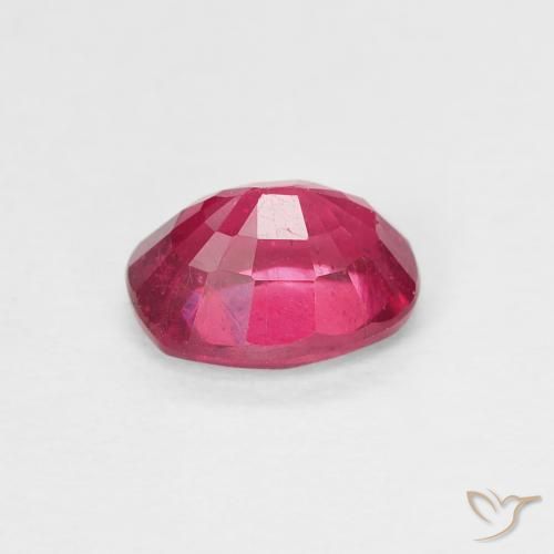 Rubino Rosso chiaro naturale da 1.13 ct, Ovale, VS