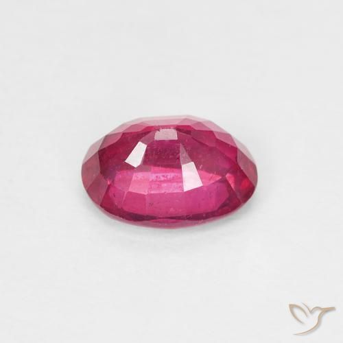 Rubino Rosso chiaro naturale da 1.05 ct, Ovale, VS
