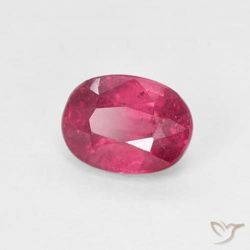 Rubino marmellata rossa naturale da 1.21 ct, Ovale, VS