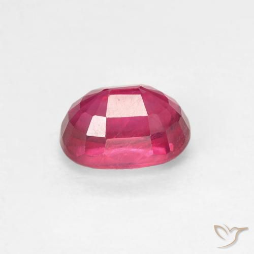 Rubino Rosso chiaro naturale da 1.30 ct, Ovale, VS