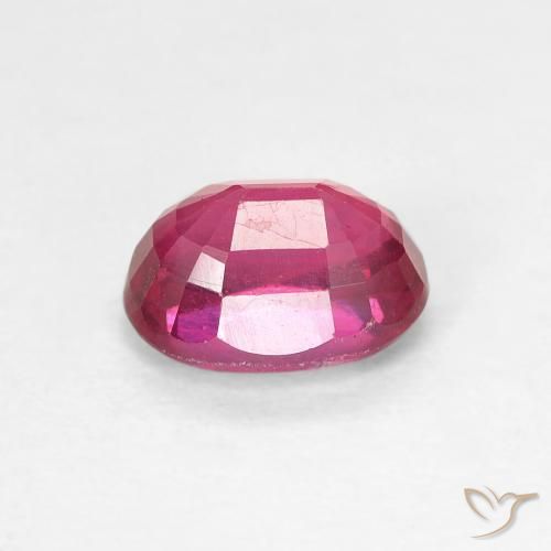 Rubino Rosso chiaro naturale da 1.46 ct, Ovale, VS