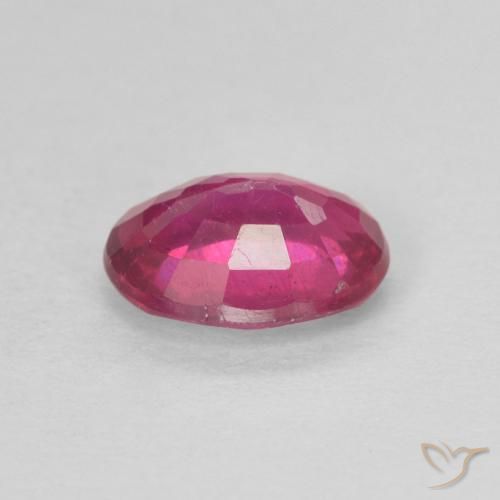 Rubino Rosso chiaro naturale da 1.09 ct, Ovale, VS