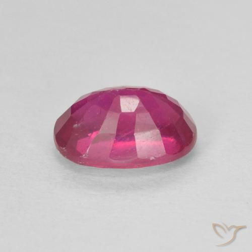 Rubino Rosso chiaro naturale da 1.33 ct, Ovale, VS