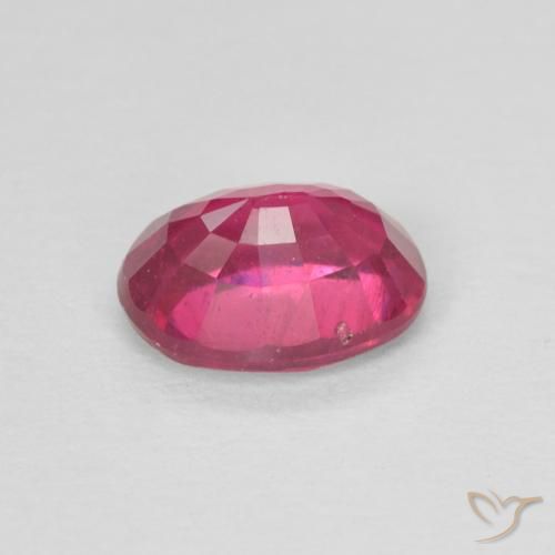 Rubino Rosso chiaro naturale da 1.17 ct, Ovale, VS