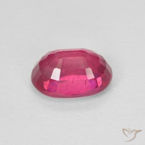 Rubino Rosso chiaro naturale da 1.21 ct, Ovale, VS