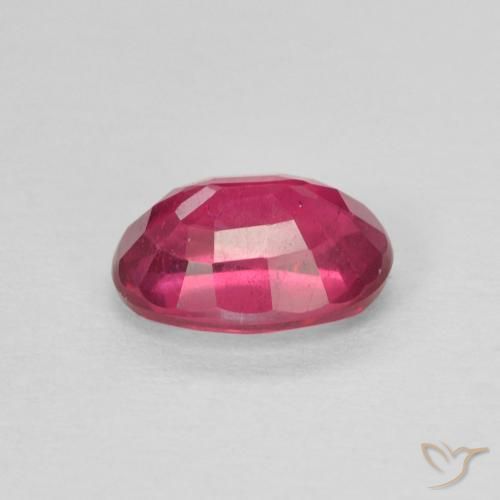 Rubino Rosso chiaro naturale da 1.16 ct, Ovale, VS