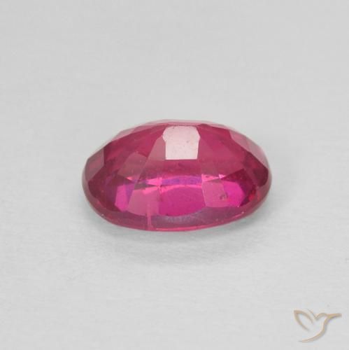 Rubino Rosso chiaro naturale da 1.16 ct, Ovale, VS-SI