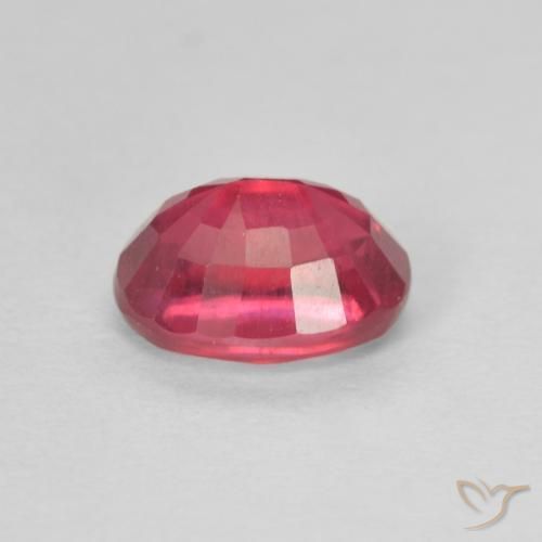 Rubino Rosa rossastra naturale da 1.45 ct, Ovale, VS