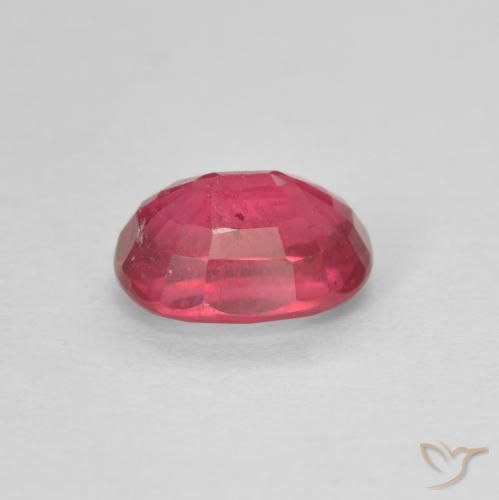 Rubino Rosso medio naturale da 1.23 ct, Ovale, VS