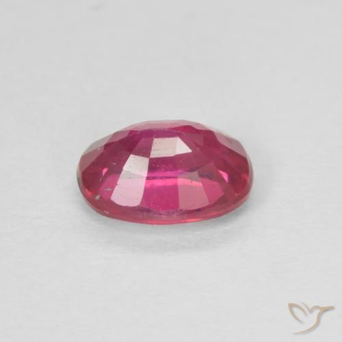 Rubino Rosso chiaro naturale da 1.04 ct, Ovale, VS
