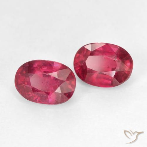 Gemme di Rubino marmellata rossa naturale da 2.38 ct, Ovale, VS